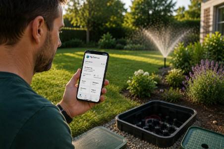 Smarte Bewässerungssteuerung per App – WIER GbR